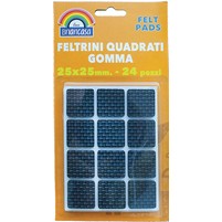 FELTRINI PER SEDIE GOMMA PZ.24